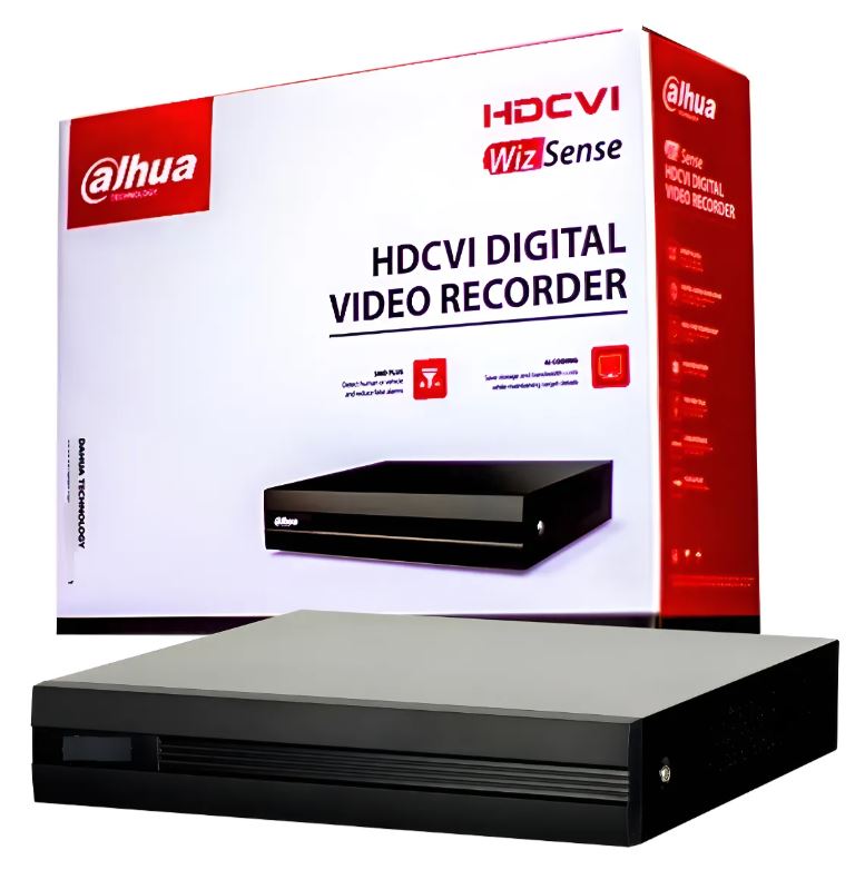 Dahua XVR1B04-I DVR XVR wizsense 4 canales 1080p color negro
