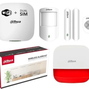 Kit Alarma Dahua Inalámbrica Hub Wifi/3g/4g+ Sirena Exterior