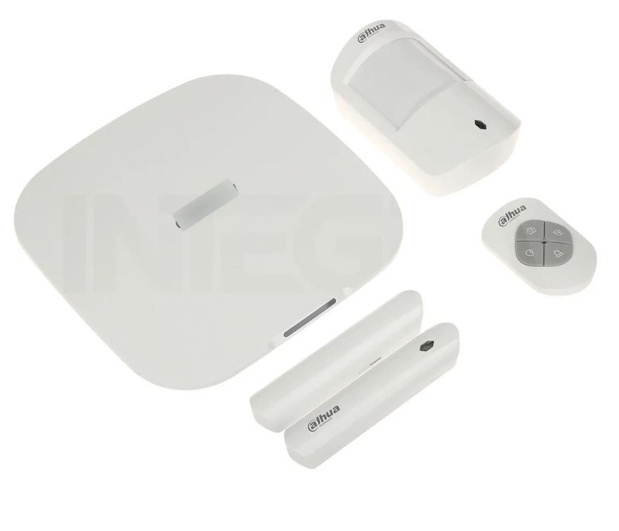 Kit Alarma Dahua Inalámbrica Hub Wifi/3g/4g+ Sirena Exterior - Imagen 2