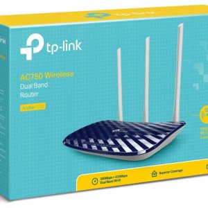 Router TP-Link Archer C20 Ac750 Doble Banda 6.0 azul/blanco