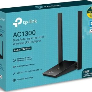 Adaptador De Red Tp Link Archer T4u Plus AC1300 Usb Dual Band