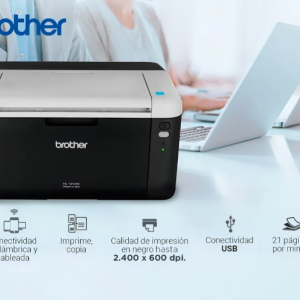 Impresora laser Brother Hl-1 1212w negro/blanco